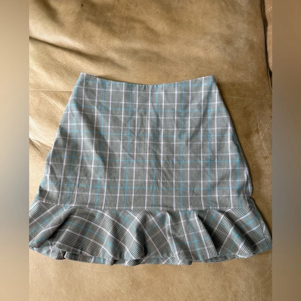 Aritzia Sunday Best Plaid Pencil Skirt Y2K Schoolgirl Academia Preppy Size 2
